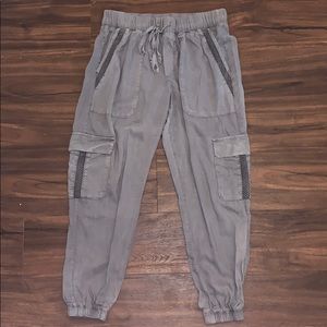 Grey Anthropologie Pants